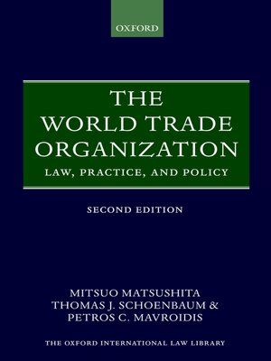 cover image of The World Trade Organization